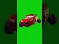 Lightning McQueen Winking Meme Template Green Screen