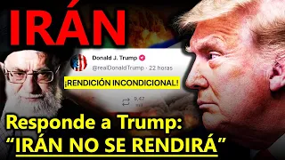 IRÁN RESPONDE a la amenaza de TRUMP con LLUVIA DE MISILES a ISRAEL!! - EE.UU. comienza a moverse...