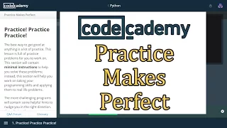 Codecademy Python Answers Practice Makes Perfect Learn Python with Codecademy