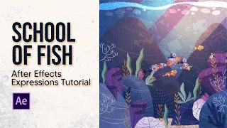 After Effects Expressions - School of Fish