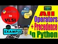 Python Operator Mastery Comprehensive Guide to Usage and Details of Various Operators