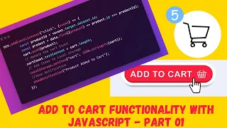Building an E-commerce Shopping Cart with Pure JavaScript Tutorial