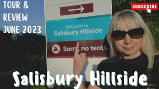 CAMC SALISBURY HILLSIDE Tour Review June 2023 Caravan Motorhome Club Campsite