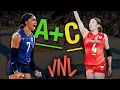 Women s VNL Report Cards Week 2