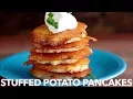 Easy Meat Stuffed Potato Pancakes Draniki
