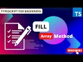 Supercharge your array with fill fill array method javascript fill array method es6