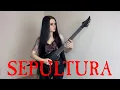 Sepultura - Murder (guitar cover by Elena Verrier)
