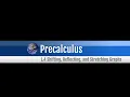 Graph Transformations How to Shift Stretch Flip Graphs
