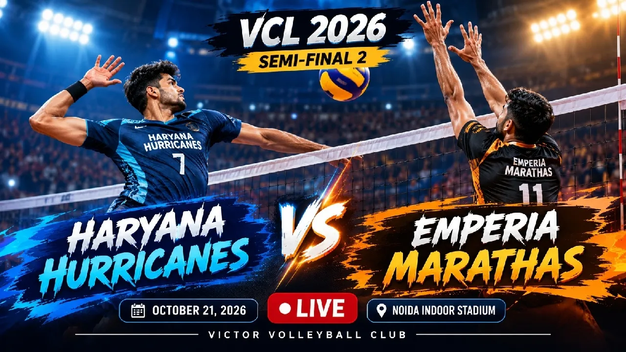 HARYANA vs MARATHA'S , Semi Finale - 2 , Vcl 2026 , #victorvolleyballclub