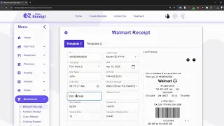 How to Generate Create a Walmart Receipt - Quickly Generate