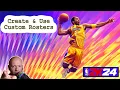 NBA 2K24 How To Create And Use Custom Rosters