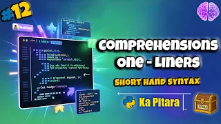 Master Python Comprehensions One-Liner Magic for Clean Code Python ka Pitara DeathCode