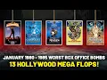 Lagu January 1980-1985 Worst Box Office Disasters (13 Hollywood Mega Flops!)