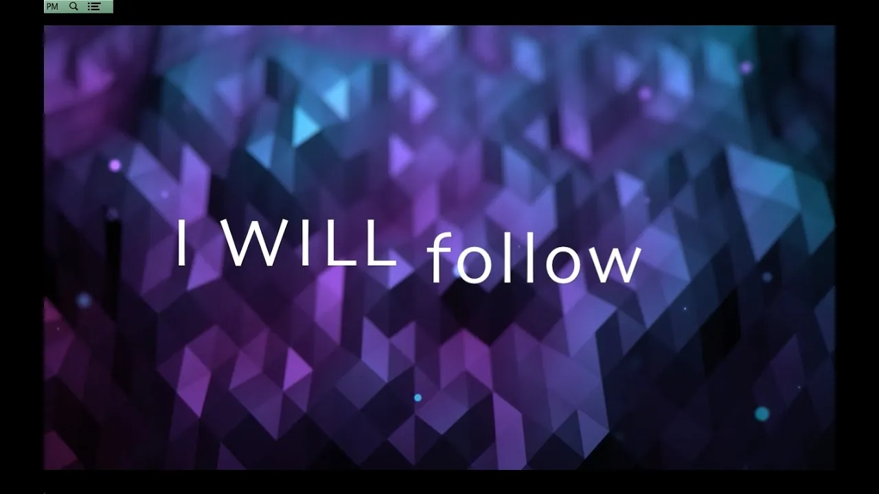I Will Follow w/ Lyrics (Chris Tomlin)