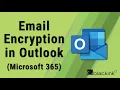 Complete Guide Email Encryption in Outlook Microsoft 365