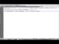 Vb Script If Then Feedback example