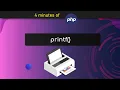 How to use printf in PHP - In 4 Minutes