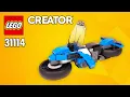 LEGO Futuristic Hoverbike 31114 from Superbike set - Building Instructions Top Brick Builder
