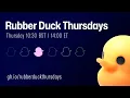Rubber Duck Thursdays - Let s build with agents