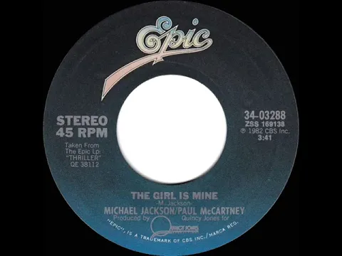 Download MP3 Michael Jackson \u0026 Paul McCartney The Girl Is Mine 1983
