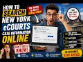 How to search New York eCourts case information online