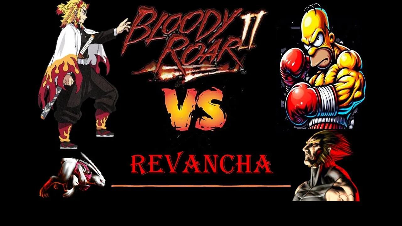 bloodyroar 2 4k 16 9 Reng Vs ElMeroPawer Gameplay en Español
