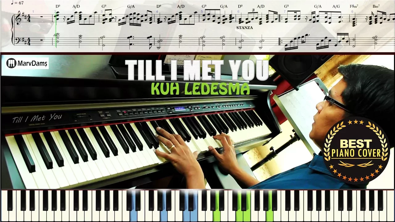 ♪ Till I Met You / Piano Cover Instrumental Tutorial Guide