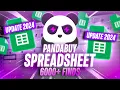 THE BEST 2024 PANDABUY SPREADSHEET OVER 6000 ITEMS Candor