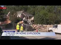 Two dead after house explodes in Bel Air