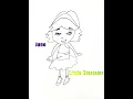 How to Draw June from Little Einsteins step by step