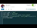 Using Variables in Strings