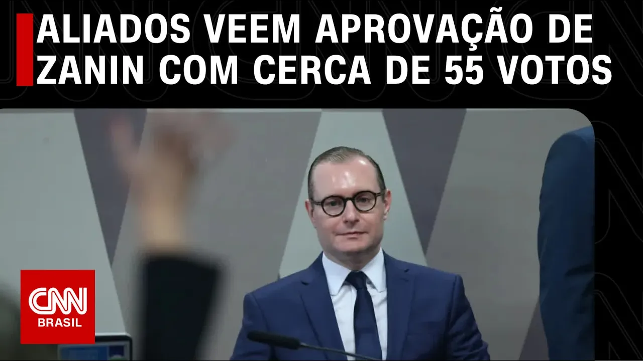 Aliados veem aprovação de Zanin com cerca de 55 votos | CNN 360º