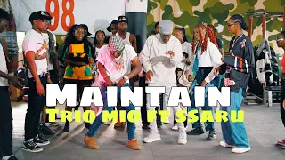 ssaru ft trio mio maintain official dance video dance 98