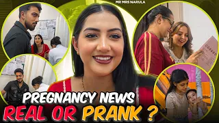 PREGNANCY NEWS PRANK OR REAL 😱 | FIRST SCAN 🥺👶🏻| VISIT SKYJUMPER | MR MRS NARULA 