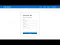 how to create contact form in html css with source code Tarun Code