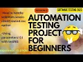 Session 5 Automation Testing Project for Beginners Java Selenium Software Testing Zone