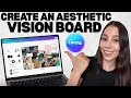 How to Make an Aesthetic Vision Board in Canva Step-by-Step Tutorial