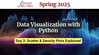 Day 3 Data Visualization with Python - Scatter Density Plots Explained