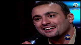 شوف أحمد السقا وهو بيغني   سلامات ل  محمد قنديل  هالة شو دندنها