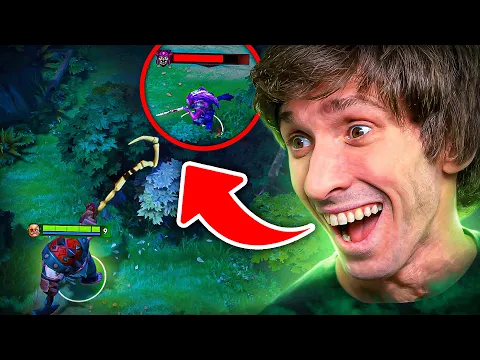 Dendi hits this kind of hook only 0001