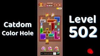 Catdom Color Hole Level 502 Screenshot