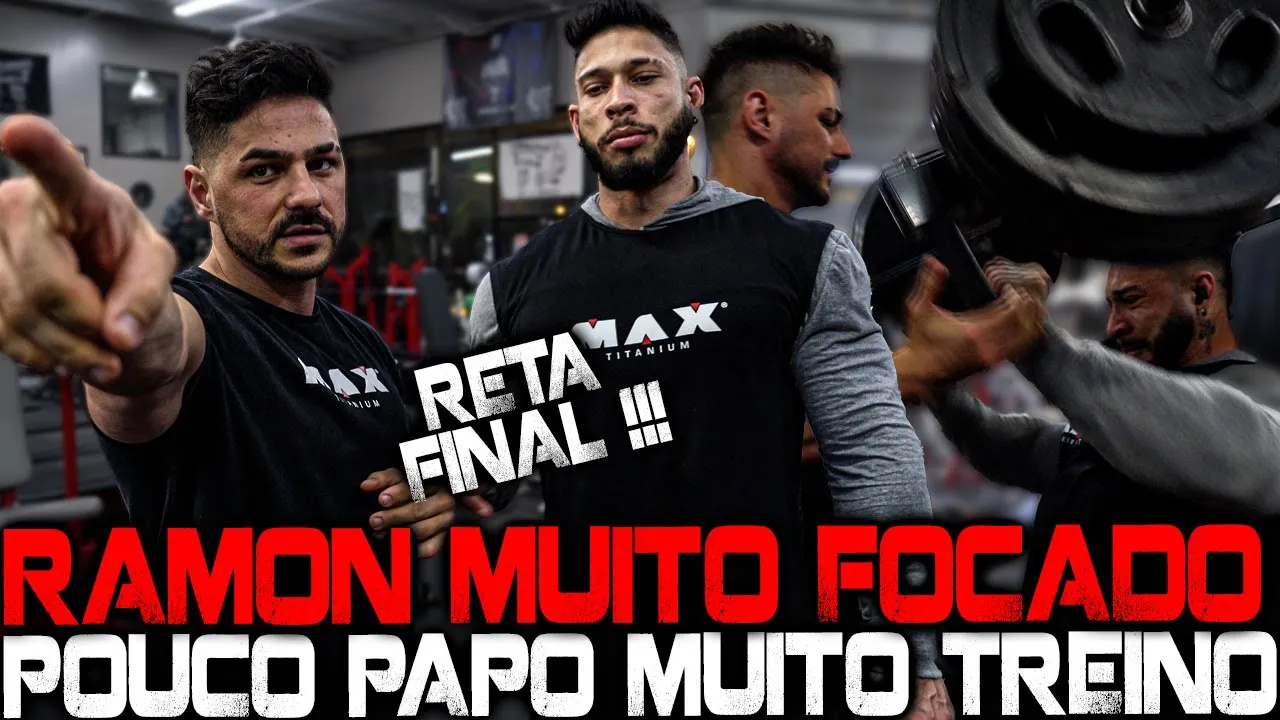 RAMON DINO NA RETA FINAL - POUCO PAPO E MUITO TREINO - FALTAM 12 DIAS !!!