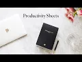 Productivity Sheets Intelligent Change