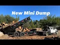 Best priced Dump trailer Had to try one out Ed trailers FIRST LOAD