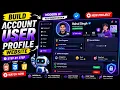 Build User Profile Dashboard Website Using HTML CSS JavaScript Complete Project