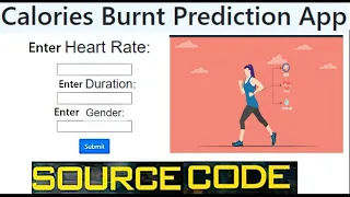 Calories Burnt Prediction End to End Python ML Project with Flask Deployment Source Code