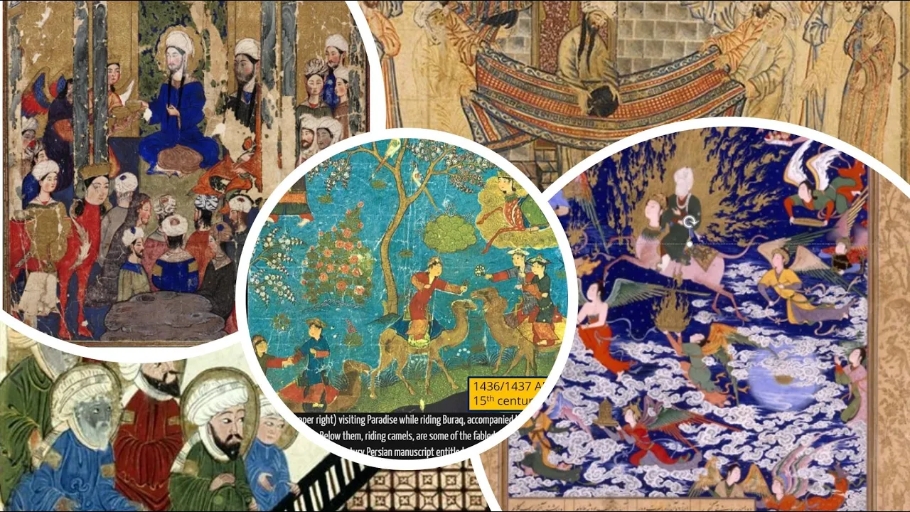 Mel: "Paintings show us how MUHAMMAD EVOLVED"!