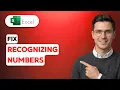 How to Fix Excel Not Recognizing Numbers 2026 Full Guide
