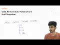 1233 Remove Sub-Folders from the Filesystem LeetCode 1233 Java sorting solution explained