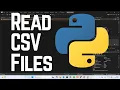 How to Read CSV Files in Python How to Pull Data from a CSV File in Python
